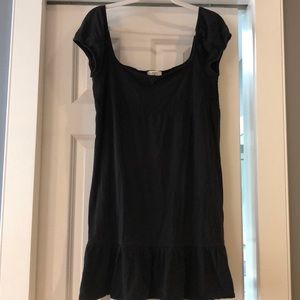 Black coverup dress